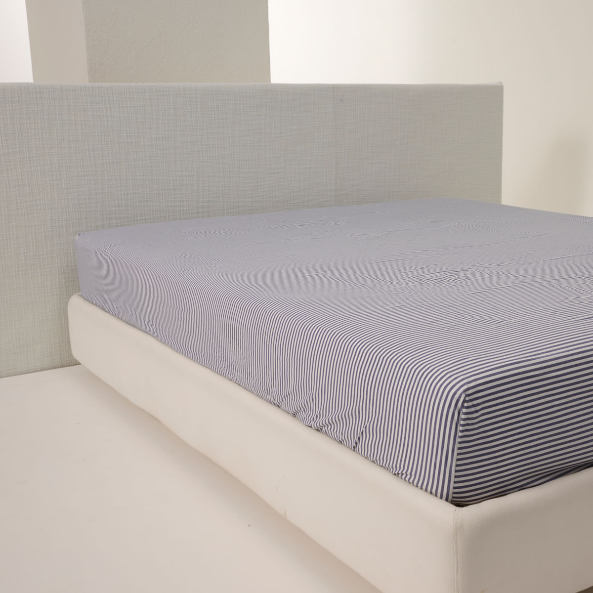 01 32 0159 Lencol de Baixo Avulso Mix And Match Listras Marinho Branco 005